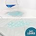 PRIVA 1 Pack Waterproof Washable Incontinence Bed Pads, 44 x 52 Inch Reusable Bed Wetting Underpad, Heavy Duty Mattress Protection for Elderly Seniors, Kids, Pets, Ultra Absorbent Pee Pads