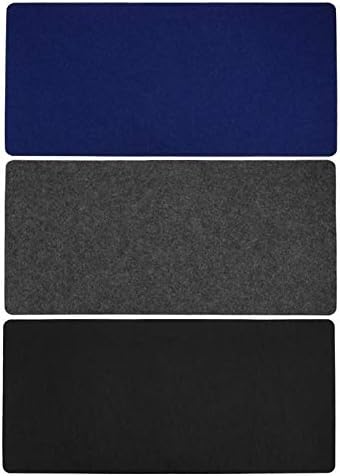 JIAIIO Office Computer Desk Mat Modern Table Mouse Pad Wool Felt Laptop Cushion Desk Mat Keyboard Game Laptop Notebook PC Table Mat