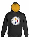 Pittsburgh Steelers Toddler Primary Gear Black Hooded Sweatshirt