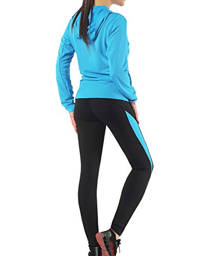 Activewear Sets for Women-Track Leggings Pants Hoodie Jackets 2 Piece Set Tracksuits Yoga Outfit Jogging Workout Set Gymwear