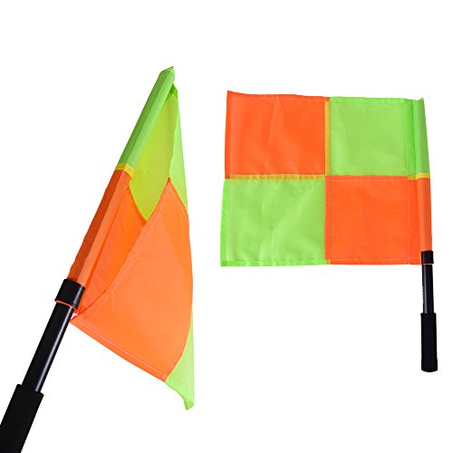 Kosma set of 2 Referee Flag | Umpire Flag | Football Linesman Flag