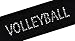 VOLLEYBALL Rhinestone Cotton Stretch Headband for Girls Teens and Adults - Volleyball team gift ~Funny Girl Designs