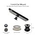 Caseco Core 360 Magnetic Car Mount Phone Holder - Worlds Smallest Universal Car Smartphone Holder - Installs On Any Flat Surface - Full Rotation - Compact, Sleek Design With Heavy Duty Magnet and Adhesive