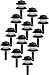 Paradise GL22627 Low Voltage Plastic 4W Path Light (Black, 12 Pack)