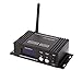 Lixada 2.4G Wireless DMX 512 Controller Transmitter Receiver LCD Display Power Adjustable Repeater Lighting Controller