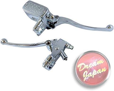 Amazon バイク ブレーキ クラッチレバー マスターシリンダー セット メッキ 22mmハンドル用 汎用 修理 カスタム マグナ ビラーゴ スティード クラッチレバー セット 車 バイク Amazon バイク ブレーキ クラッチレバー マスターシリンダー セット メッキ 22mmハンドル用 汎用 修理 カスタム マグナ ビラーゴ スティード クラッチレバー セット 車 バイク