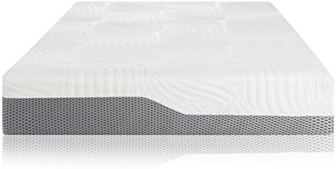 Voila Box Luxury Hybrid Coil-Spring Latex Mattress, Gel-infused Memory Foam + Coils + Latex + Triple Edge Support + Breathable Cool Sleep Technology, 100 Night Sleep Trial (12" Plush, King)