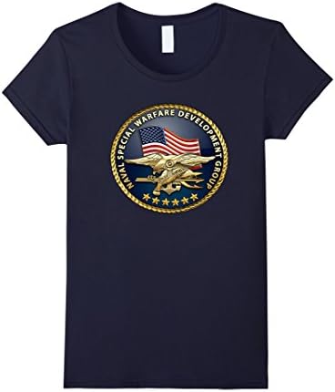 Womens Navy SEAL Team logo Tshirt XL Navy