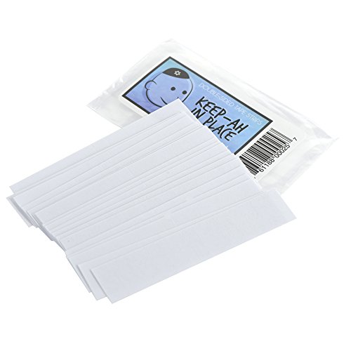 Keep-ah in Place Double Sided Tape Strips for Your Kippah, Skullcap, Yalmulke