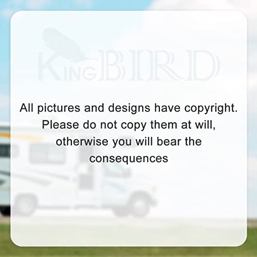 KING BIRD Upgraded 5th Wheel RV Cover, ExtraThick 5 Layers AntiUV Top