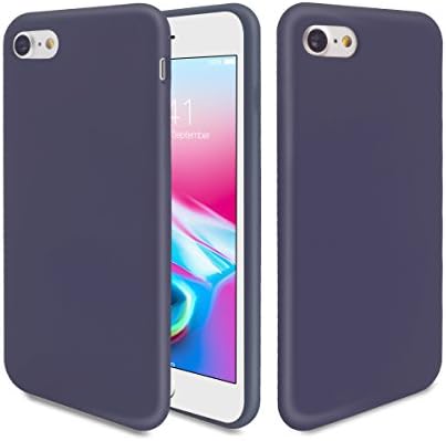 iPhone 8 Case,iPhone 7case. Mutural Unicorn Silicon case with Rhombus Cell inside .Premium Hybrid Protective Silicon Bumper Case [Scratch Resistant] (Blue)