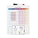 U Brands Contempo Magnetic Dry Erase Chore Chart, 11 x 14 Inches, White Frame (3603U00-04)