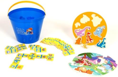 Harry & His Bucket Full of Dinosaurs Toy Bucket: Amazon.co.uk: Toys & Games