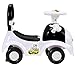 Costzon Kids Ride On Push Car, 3 in 1 Sliding Car Pushing Cart, Toddlers Ride On Toy w/Working Horn & Music (Black&White)