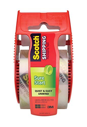 Scotch Sure Start Packaging Tape 6-Pack - Image 2