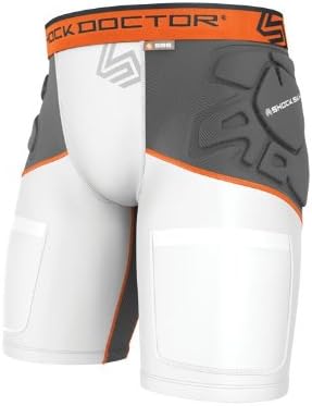 Shock Doctor Men's Shockskin 3+2 Impact Shorts