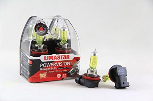 2 Halogen Light Bulb H8 12 V 35 W Base PGJ19-1 Halogen Headlamp Yeloow Edition 3000 K F56 for Mini Mini (R56)/Convertible (R57)/Clubman (R55), Countryman (R60), Roadster (R59) Front Fog Lamp