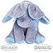 Abestest Plush Toy peek-a-Boo Elephant, Hide-and-Seek Game Baby Animated Plush Elephant Doll Present (Blue)