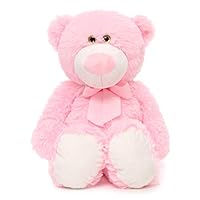 FAYEYE 23 inch Cute Teddy Bear Stuffed Animal Plush Baby Boys Girls (Pink)