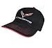 Birsppy C7 Corvette Logo Structured Cap Black/Red