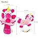 teytoy 2pcs Soft Baby Rattles, Pink Horse & Angel Pig Baby Girl Toy 3 6 9 12 Month Baby Shower