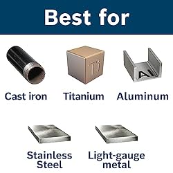 BOSCH CO2151B 1-Piece 3/8 in. x 5 in. Cobalt M42