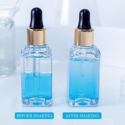 Hyaluronic Acid Moisturizer Oil, BREYLEE Moisturizing Face Oil Hydrating Face Serum Organic Facial Serum With Vitamin E and Vitamin B5 for Skin Care and Hair Care (17ml, 0.6fl Oz)
