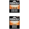 DURACELL Coppertop Combo AA + AAA Batteries (Pack of 2), 4 AA Batteries + 4 AAA Batteries- Long Lasting, All-Purpose Double A Battery for Household and Business. Power Remotes, Toys, and More