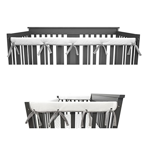 image for American Baby Company Heavenly Soft Narrow Reversible Crib Cover Set f