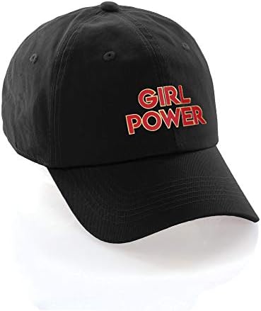 Daxton Empowering Girl Power Baseball Hat Strapback Cap Curve Visor