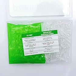 Pzsmocn 200 Pieces/100 Sets M4*14 mm PC Transparent