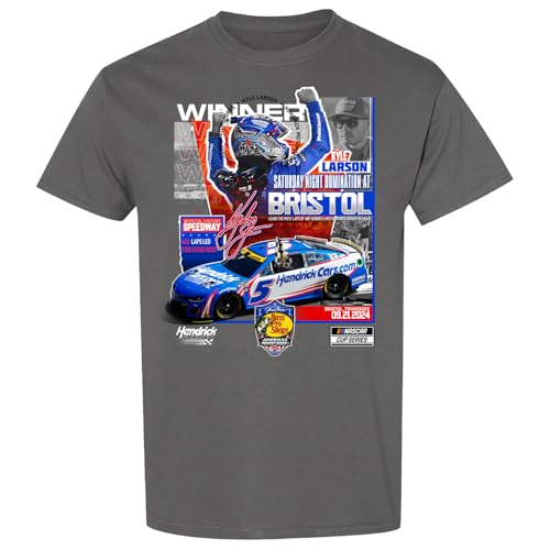 Kyle Larson #5 Bristol Winner T-Shirt