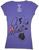 Disney Juniors Oh Minnie Mouse V-Neck T-Shirt
