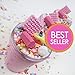 ORIGINAL Strawberry Pink Birthday Cake Slime with Cake Charm (Scented) - 4 oz - Made in USA