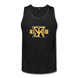SANMU Men's WWE Seth Rollins Logo Top S Black