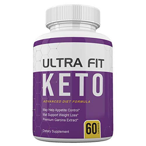 Ultra Fit Keto Advanced Diet Formula 60 Capsules 30 Day Supply
