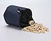 VEAMOR Clothespins Bag Hanging Clothesline Peg Organizer Storage Bags,Dust-Proof (Dark Blue)