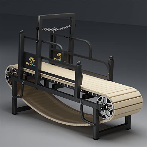 PawPaw's Dog Treadmill For Large Dogs, Medium Dogs. Dog Slatmill For