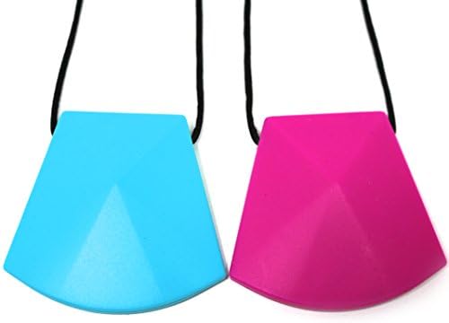 Chewlery Bundle- 2 Pack - Oral Sensory Input for Moderate Chewers | Reduce Anxiety | FDA Approved Silicone Necklace