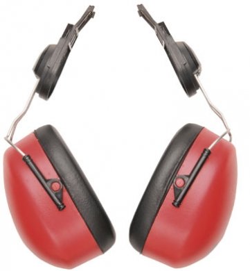 Portwest pw42rer en352 abs/polystyrene clipon ear muffs…