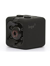 Mini Spy Cam Hidden - iogo Pro 1080P Portable Small Nanny Cam with Night Vision & Motion Sensor, Perfect Indoor Security Surveillance Camera for Home