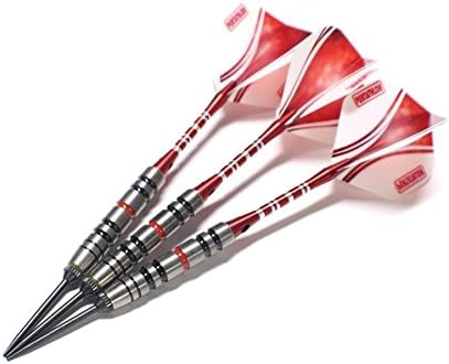 US Darts - VECTOR 22g 80% Tungsten Darts - Ringed Grip - Fitted with Balancepoint ACE Moveable Points