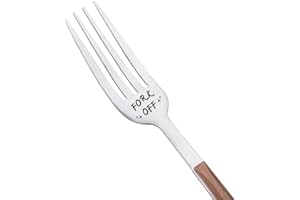 Funny Fork Off Fork for Boyfriend Husband Birthday Gift for Salad Dessert Lovers Salad Forks Gifts for Girlfriend Friend Son 