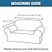 H.VERSAILTEX Real Velvet Sofa Slipcover High Stretch Rich Velvet Plush 1-Piece Sofa Cover/Loveseat Furniture Cover/Slipcover, Machine Washable, Upgraded Version Couch Cover, 2 Seater, Luggage