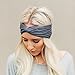 Flyusa Women Girls Turban Twist Headband Head Wrap Twisted Knotted Knot Soft Hair Band