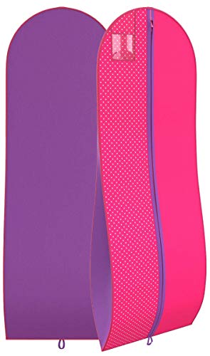 Your Bags Women's Gown Garment Bag - Wedding Prom Dresses - 72"x24", 10" Gusset