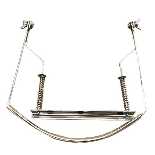 Yuuups Woodwinds Harmonica Holder Mouth Organ Neck Support Metal Bracket For 4-10 Hole