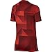 NIKE Boys' Short Sleeve All Over Print Training Top