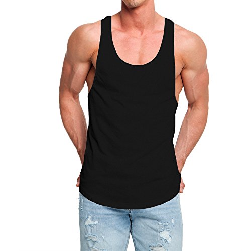 Oa men s fashion longline tank tops extreme racer back …