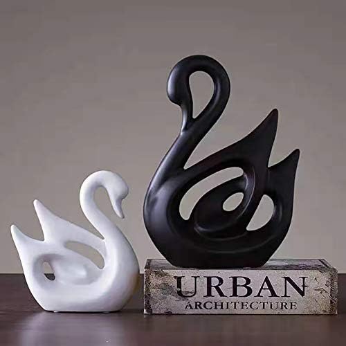 Ceramic swan statue priced at $27.49